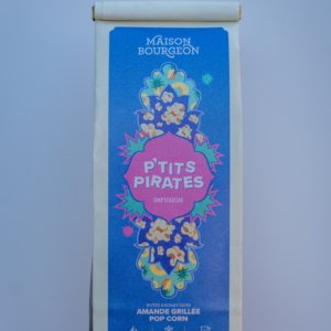 P'tits Pirates – dětská bylinná směs s mandlemi a popcornem, Maison Bourgeon - 100g