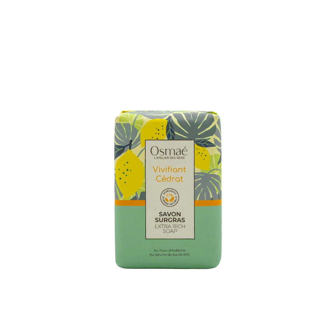 Osmaé Jemná mycí kostka Povzbuzující cedrát - 200g