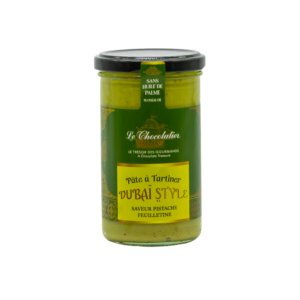 Pistáciová pomazánka - Pâte à tartiner Saveur Pistache Feuilletine – Dubaï Style - 250g