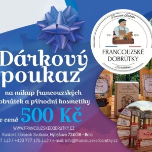 Dárkový poukaz v různých hodnotách