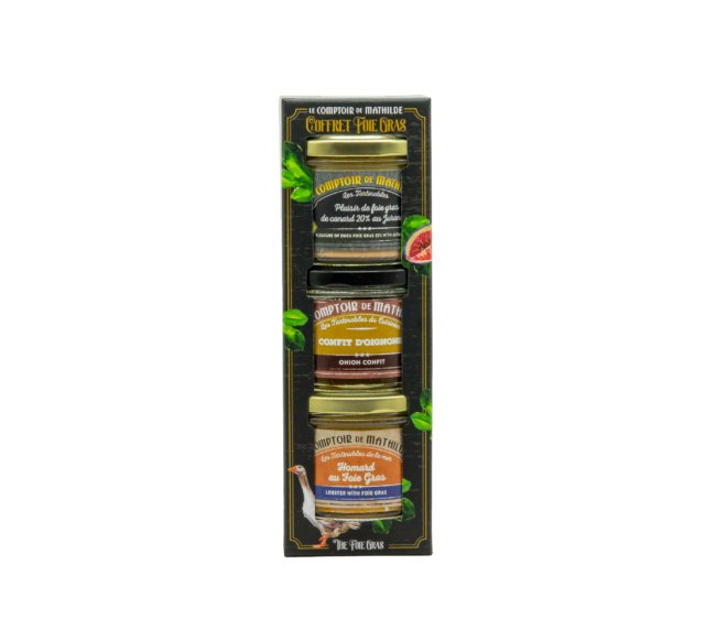 Dárková krabička Foie Gras Le Comptoir de Mathilde - 3 x 90g