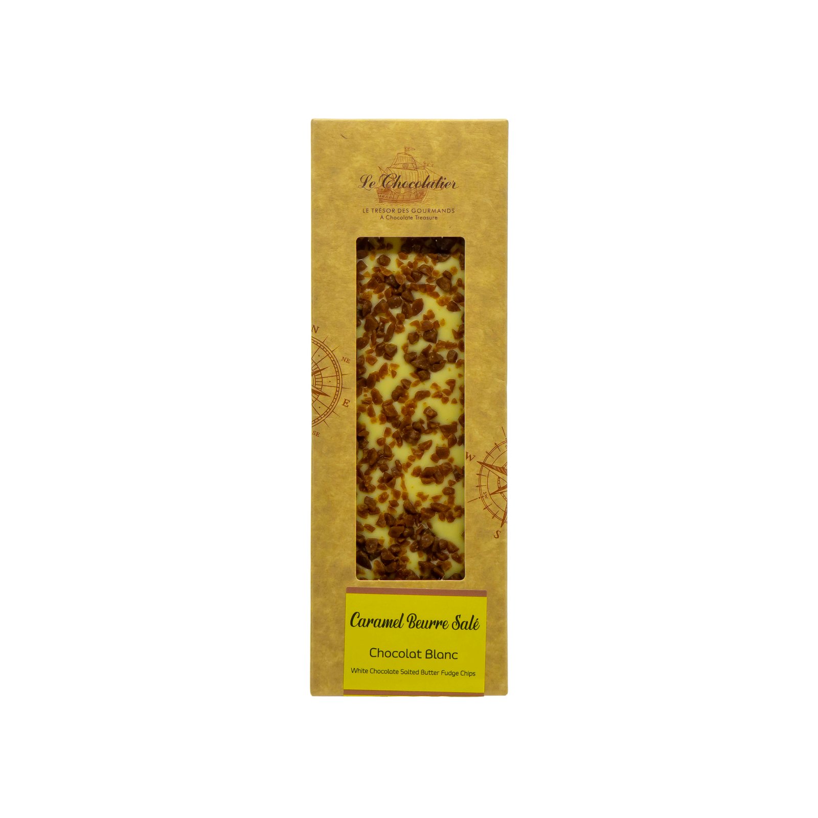 Caramel Beurre Salé Chocolat Blanc - Bílá čokoláda se slaným karamelem a máslem - 90g