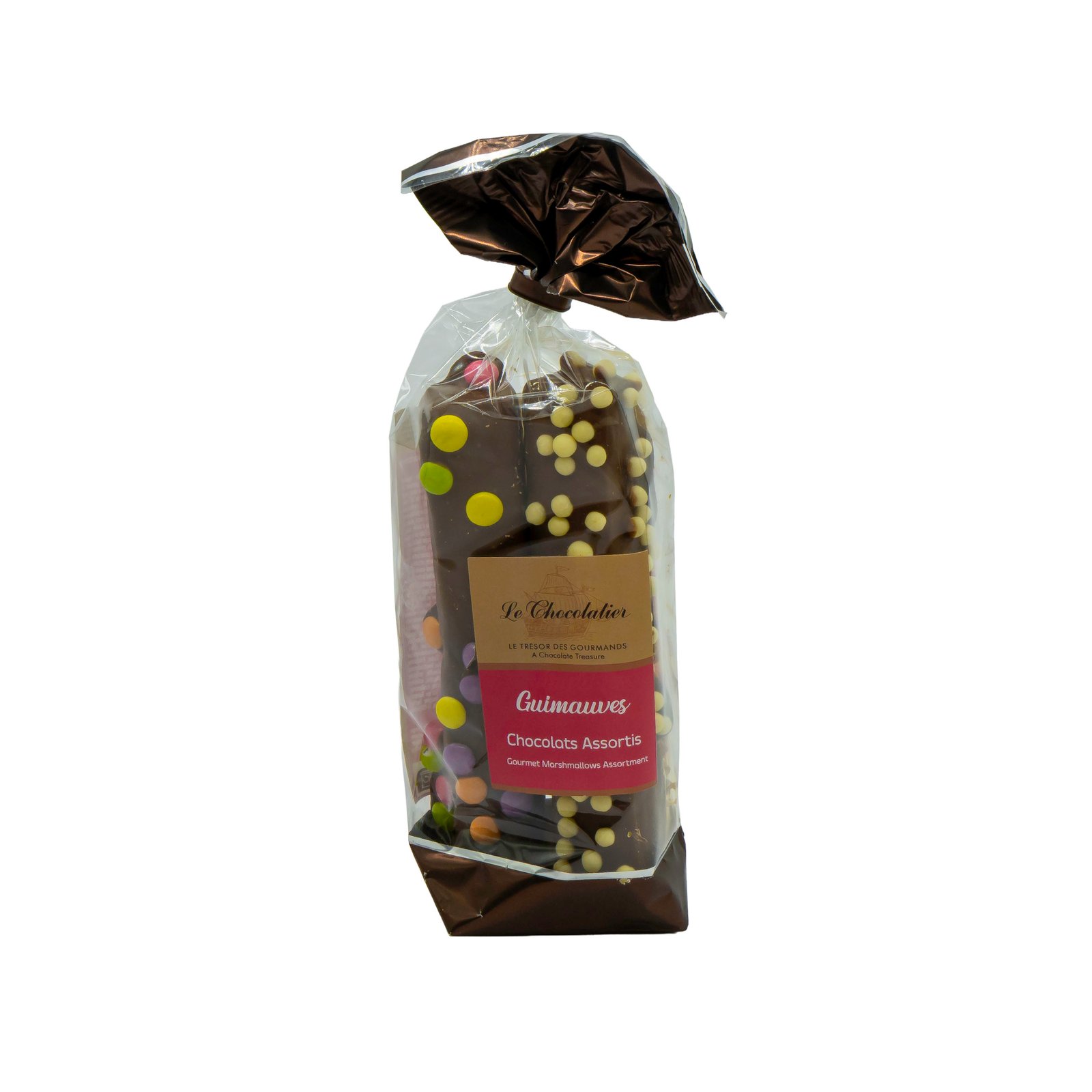 Gurmánská marshmallow v čokoládě - 150g