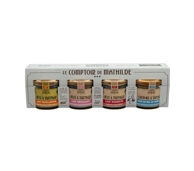 Le Comptoir de Mathilde – Degustační sada pomazánek (4 × 100 g)