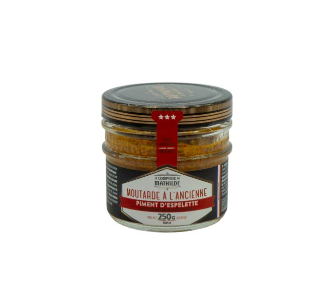 Hořčice se sušenými rajčaty a bazalkou - 250g