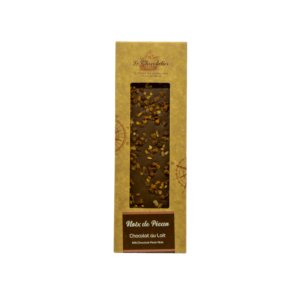 Noix de Pécan Chocolat au Lait - mléčná čokoláda s karamelizovanými pekanovými ořechy - 90g