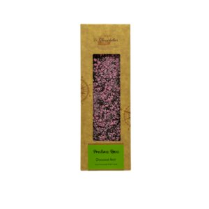 Pralines Roses Chocolat Noir - hořká čokoláda s růžovými pralinkami - 90g